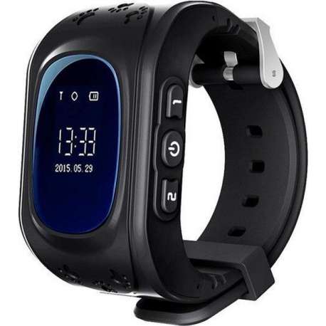 Kinder Smartwatch - Zwart - GPS  - kinderen - smartwatches - gps tracker