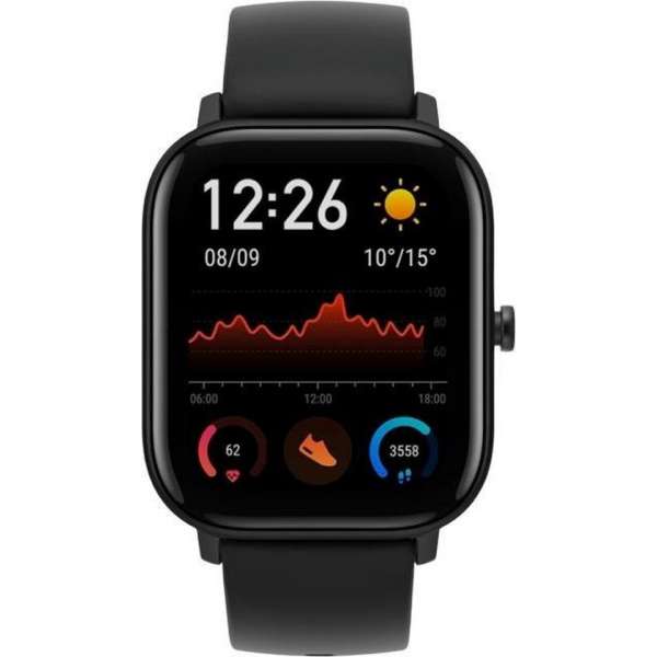 Xiaomi Amazfit GTS smartwatch Zwart AMOLED 4,19 cm (1.65'') Cellulair GPS