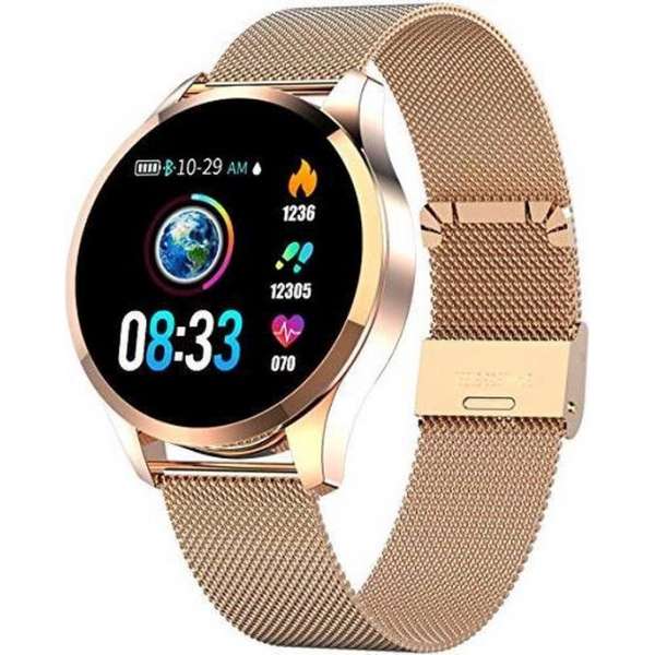 Belesy® Q9 - Smartwatch - Rose goud Belesy® Q9 - Smartwatch - Rose goud