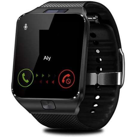 Smartwatch-Trends DZ09 - Smartwatch - Zwart
