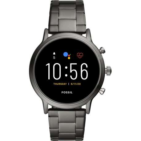 Fossil Carlyle Gen 5  FTW4024 - Smartwatch - Grijs/RVS