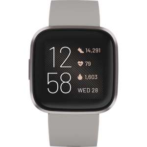 Fitbit Versa 2 - Smartwatch - Steengrijs