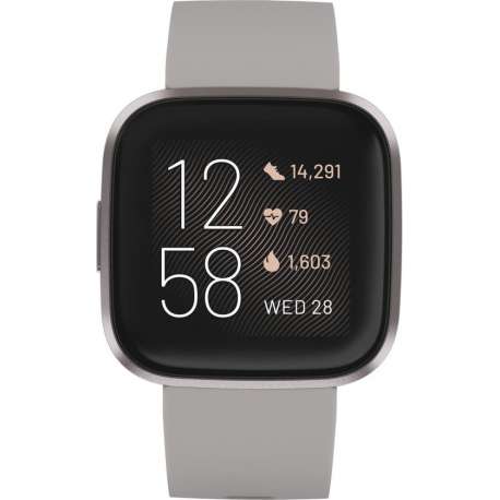 Fitbit Versa 2 - Smartwatch - Steengrijs
