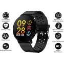Denver SW-171 / Smartwatch / Bluetooth Sportwatch met hartslagmeter / Social activity / iOS & Android / Zwart