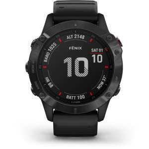 Garmin fenix 6X Pro - Multisporthorloge - 51 mm - Zwart
