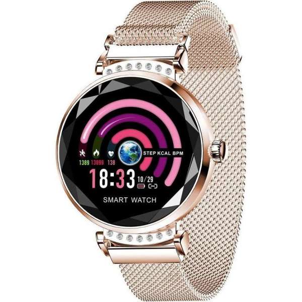 SmartWatch - Vrouwen Horloge - Roségoud SmartWatch - Vrouwen Horloge - Roségoud