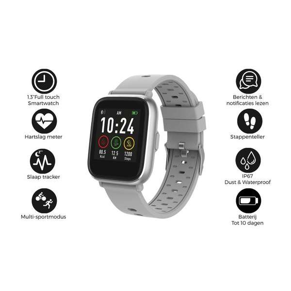 Denver SW-161 / Horloge / Touchscreen sportwatch met hartslagmeter