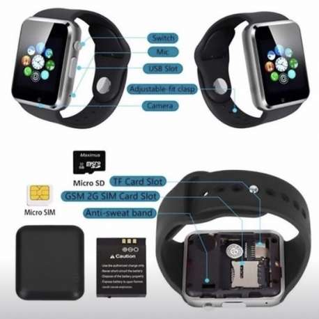 SmartWatch-Trends SWTa1 - Smartwatch - Zilver