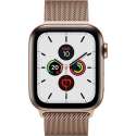 Apple Watch Series 5 GPS - Cellular - 44 mm - Milanese goud