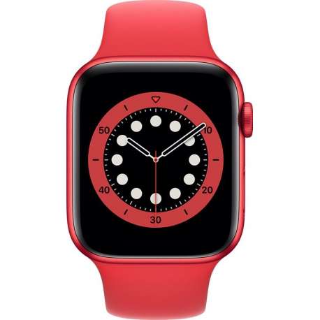 Apple Watch Series 6 - 44 mm - Rood