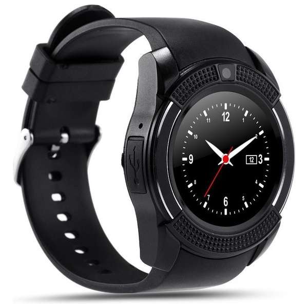 SmartWatch-Trends SWT8 SmartWatch - Met SIM Kaart Slot -  Camera - Zwart