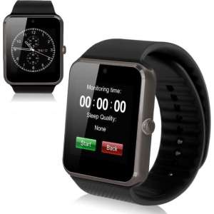 SmartWatch - Bluetooth - Android - Zwart