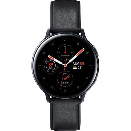 Samsung Galaxy Watch Active2 - Stainless steel - 44mm - Zwart