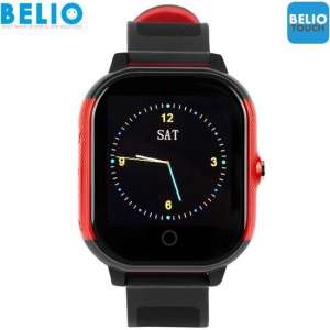BELIO©TOUCH – GPS horloge kind – Zwart/Rood