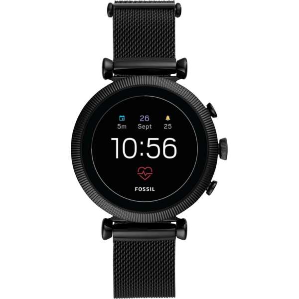 Fossil Smartwatches Sloan Gen 4 FTW6050 - Smartwatch - Zwart Fossil Smartwatches Sloan Gen 4 FTW6050 - Smartwatch - Zwart