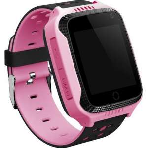 Mayma Kinder GPS Horloge - Roze - Smartwatch - Flashlight - Inclusief Track App