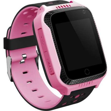 Mayma Kinder GPS Horloge - Roze - Smartwatch - Flashlight - Inclusief Track App