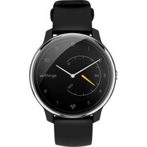 WITHINGS Move ECG - Hybride smartwatch - Zwart/Geel