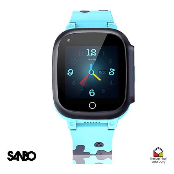 Sanbo® T8 - Smartwatch - Blauw Sanbo® T8 - Smartwatch - Blauw