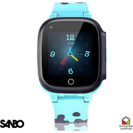 Sanbo® T8 - Smartwatch - Blauw
