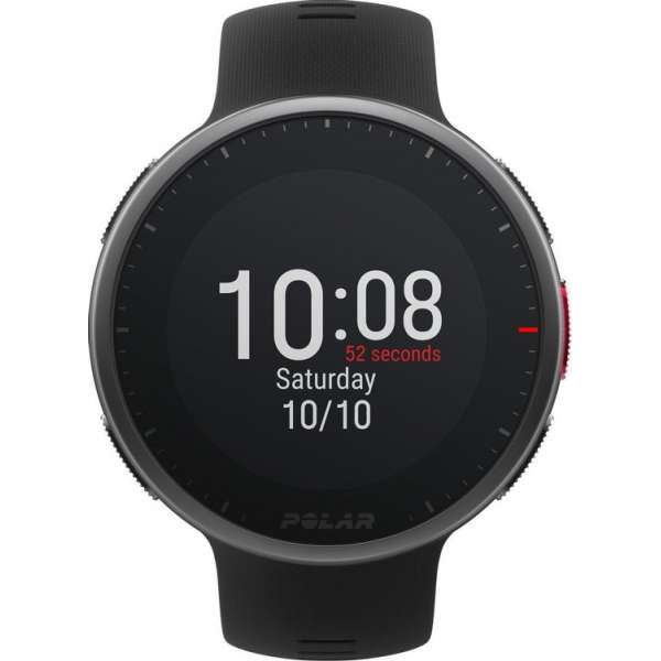 Polar Vantage V2 - Multisport horloge - Zwart - 47 mm - M/L bandje