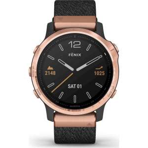 Garmin 010-02159-37 Fenix 6s Smartwatch Dames Black/rosé sapphire
