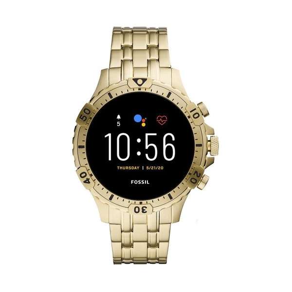 Fossil Garrett HR Gen 5 Display Smartwatch  - Goudkleurig
