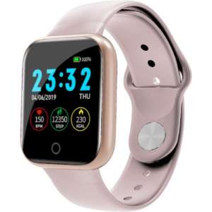 Maoo Nordic Smartwatch – Snelle Processor – Lichtgewicht – Multi-Sport – Waterproof - Roze