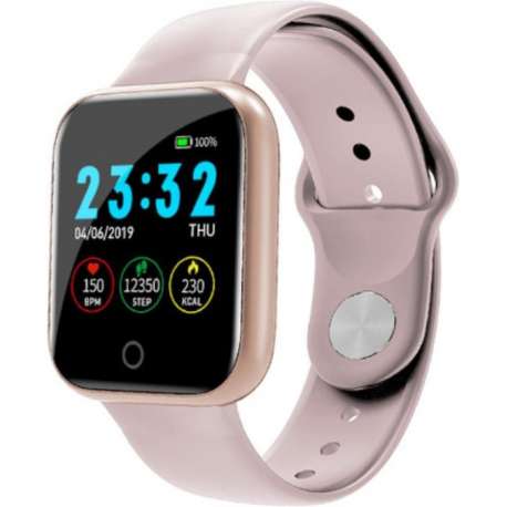 Maoo Nordic Smartwatch – Snelle Processor – Lichtgewicht – Multi-Sport – Waterproof - Roze