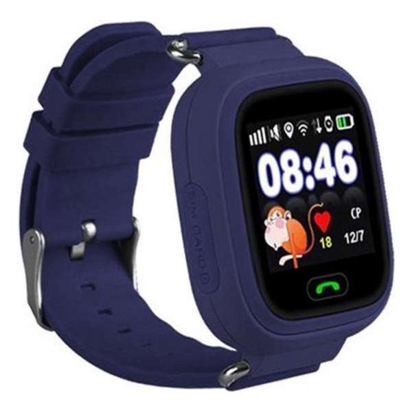 Optible Babino - Kinder Horloge - GPS Tracker - Camera - Blauw