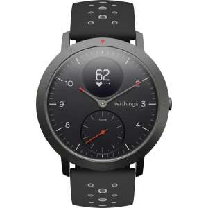Withings Steel HR Sport -  Hybride Smartwatch - zwart