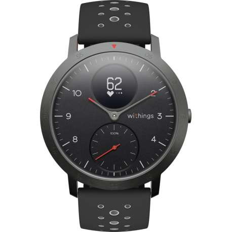 Withings Steel HR Sport -  Hybride Smartwatch - zwart