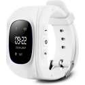 Kinder GPS Horloge - Wit - Smartwatch - Inclusief Track App