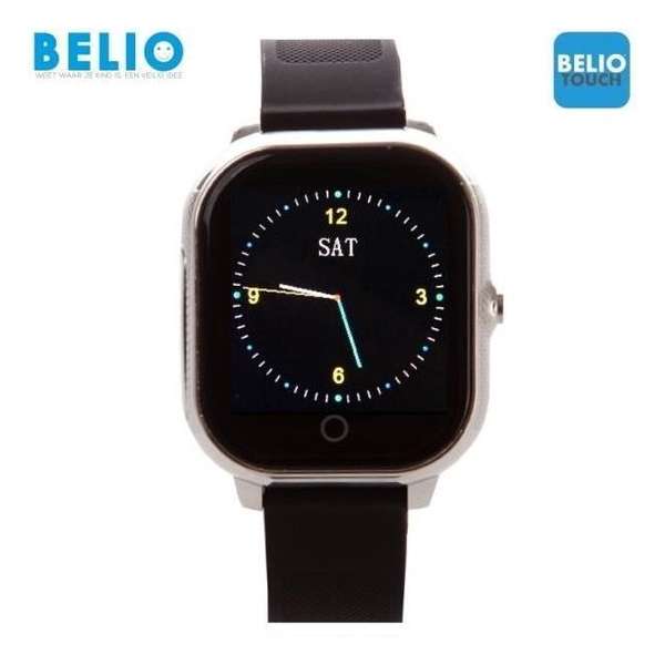 Belio Touch Kids - GPS Horloge kind - Zilver Belio Touch Kids - GPS Horloge kind - Zilver