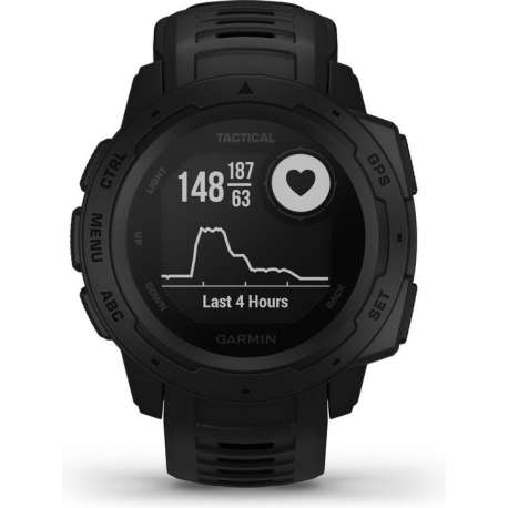 Garmin Instinct Tactical Chrono Smartwatch - 45 mm - Zwart