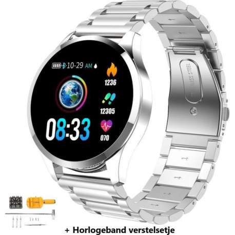 Belesy® BQ - Smartwatch – Zilver
