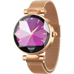 Maoo Woman Smartwatch - Menstruatietracker - Inclusief Hartslagmeter - Goud