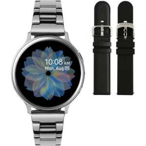Samsung Galaxy Watch Active2 - Staal - Schakelband - 40mm - Special Edition - Zilver