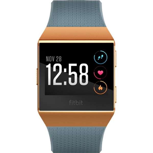 Fitbit Ionic - Smartwatch - Blauw & Oranje