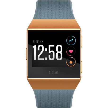 Fitbit Ionic - Smartwatch - Blauw & Oranje