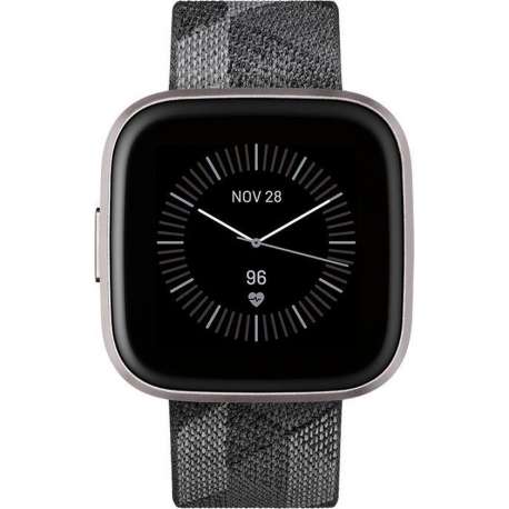 Fitbit Versa 2 SE - smartwatch - gewoven grijs