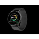 PowerLocus Smartwatch - Waterbestendig - 3 soorten polsbandjes - Roestvrijstaal, Siliconen en Leer
