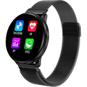 SmartWatch-Trends CF68 - Smartwatch - Zwart metaal