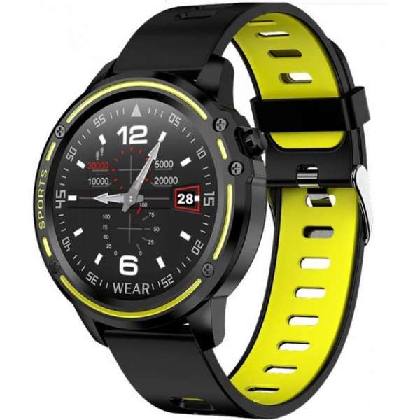 Smarty SW004B Smart Watch - Sport horloge - Activitytracker - Groen/Zwart Smarty SW004B Smart Watch - Sport horloge - Activitytracker - Groen/Zwart