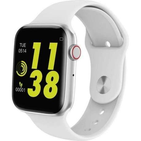 OPTIBLE® Porter - Heren - Dames - Smartwatch - Wit