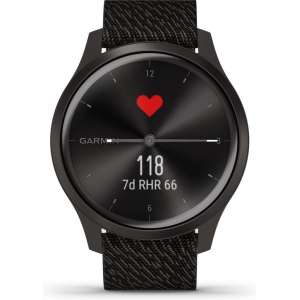 Garmin Vivomove Style - Smartwatch - 42 mm - Black Pepper