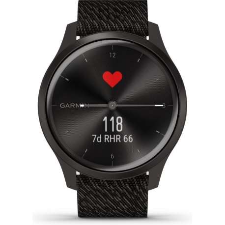 Garmin Vivomove Style - Smartwatch - 42 mm - Black Pepper