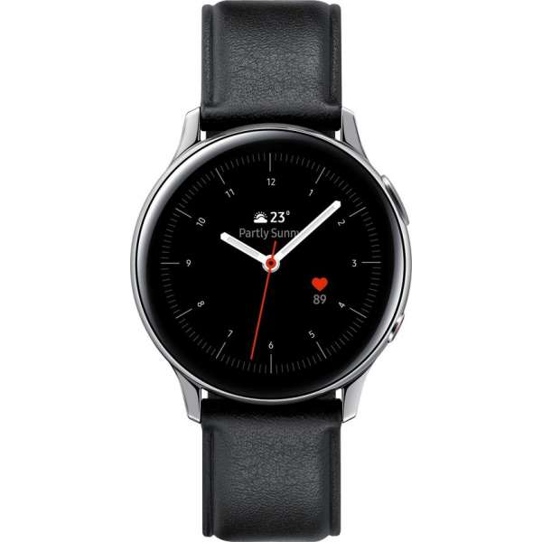 Samsung Galaxy Watch Active 2 RVS 40mm LTE Zilver Samsung Galaxy Watch Active 2 RVS 40mm LTE Zilver