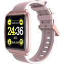 Optible® Occo - Smartwatch Dames - Smartwatch Heren - Horloge - Stappenteller - Kleurenscherm - Full Touch - Roze