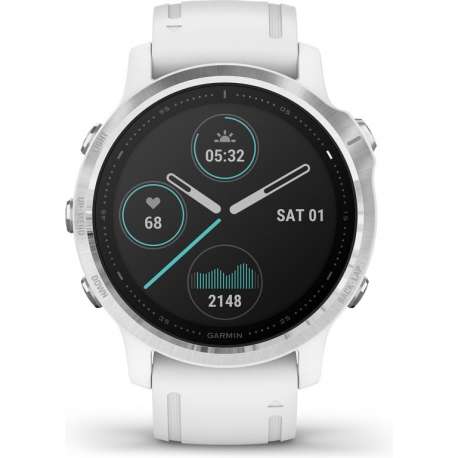 Garmin fenix 6S -Multisporthorloge - 42 mm - Wit